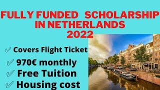 Fully-funded OKP Scholarship in Netherlands for masters 2022