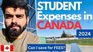 Monthly Student Expenses in Canada 2024 - Living Expenses of International Student - ASHU RAINA