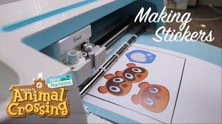 CUTE Animal Crossing: New Horizons Stickers | Using Adobe Illustrator & the Cricut
