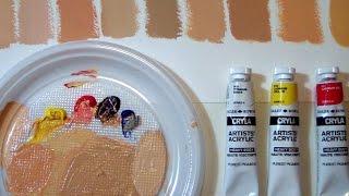 FIFTY SHADES OF...SKIN - How to mix CAUCASIAN flesh tones by ART Tv