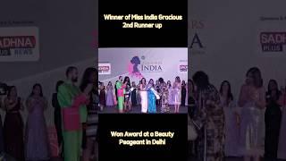 “Neelam Sharma Shines: Miss India Gracious Winner & 2nd Runner-Up!”