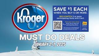 *NEW MEGA SALE* Kroger MUST DO Deals for 1/2-1/7 | Mega Sale, Baby Aisle Sale, & MORE