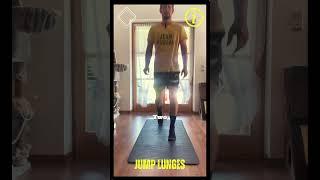 How to do jump lunges