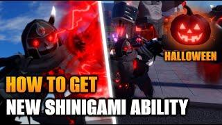 (AUT) Halloween Update! How to get Shinigami Ability! Unobtainable Ability in A Universal Time