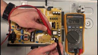 Samsung LED TV Troubleshoot: Backlights or Power Supply? (BN44-00787A) UN58H5005 UN58H5202 UN58J5190