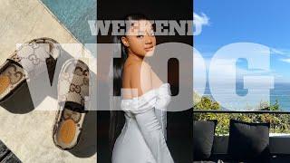 #weekendvlog: spend the weekend with me - luxury staycation, Diesel unboxing and more candid moments