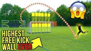 WORLD’S HIGHEST FREE KICK WALL CHALLENGE  | F2Freestylers | Billy Wingrove & Jeremy Lynch