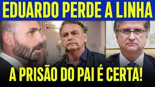 EDUARDO SÓ FALTOU CHORAR COM NOTÍCIA DESESPERADORA DE BOLSONARO! NINGUÉM VAI ESCAPAR DA JAULA!!!