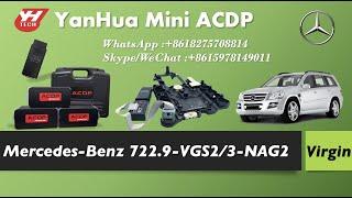 #mercedes#benz  722.9 VGS2/VGS3-NAG2 #transmission #gearbox  Virgin refresh by Yanhua mini ACDP