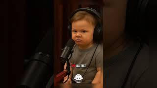 Joe Rogan Vs Theo Von "Like down synrum!"  #babypodcast  #podcast  #fyp #joerogan #theovon