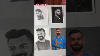 All my Virat Kohli Drawings | Virat Kohli drawings from STARTING PHASE | #viratkohlidrawing