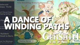 A Dance of Winding Paths Genshin Impact