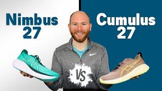 Asics Gel Nimbus 27 vs Cumulus 27 | Best Asics Neutral Shoes Compared!