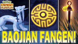 LEGENDÄRES POKEMON BAOJIAN FANGEN & ALLE 8 GELBEN PFÄHLE FUNDORTE in Pokemon Karmesin & Purpur