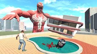 Red Venom Eat Franklin House in Indian Bike Driving 3D