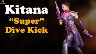 Kitana's "Super" Dive Kick (new move/tech): Mortal Kombat 11