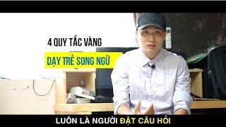 Quy Tắc Dạy Trẻ Tiếng Anh tại Nhà