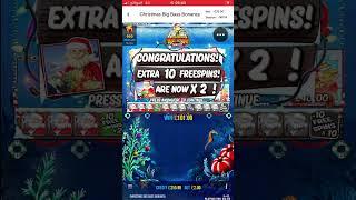 Christmas big bass bonanza £2 stake FIVE SCATTER!!