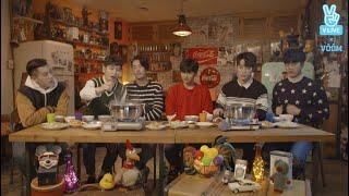 [VLIVE] Cross Gene 크로스진 - Night Eating Show 같이먹어요 (CC subs)