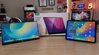 Take iPad Pro & Stage Manager on the go with ESR Portable Kickstand Monitor...