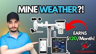 Turning Weather into Crypto? Unboxing the Fry Weather Miner! Earns $120 Per Month!