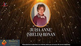 Funeral Mass for Julia Anne (Shelia) Ronan