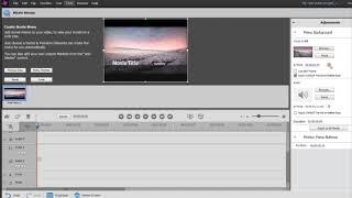 Adobe Premiere Elements 2020 Menu Making