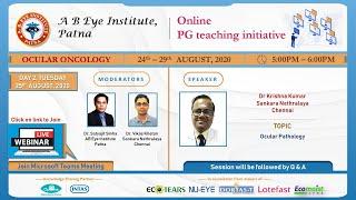 Ocular Oncology, Day 2, online PG teaching initiative