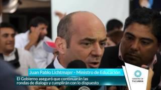 Lichtmajer y Amado encabezaron el inicio de clases en Monteros - Gobierno de Tucumán