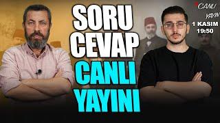 SORU CEVAP CANLI YAYINI - Ahmet Anapalı, Abdullah Enes Sanlı