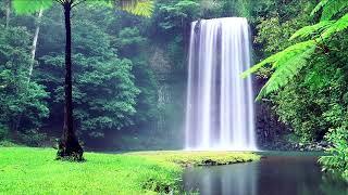 RELAXING MUSIC with NATURE SOUNDS - WATERFALL HD - ELITE DESIGNS