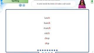 Unit 2. Spelling: words with soft ch and hard ch