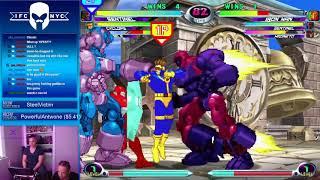 Sparring Sessions (MvC2) :  IFCYipeS Cable Sent Cyke vs Josh360 Magneto Ironman Sent