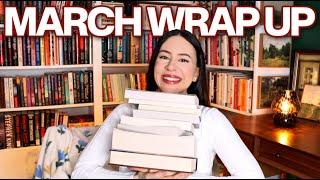 March Reading Wrap Up || A Rough Month But Glad It's Over So Let's Review These Books!
