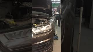 AUDI Q7 2016год снять ручку задней двери