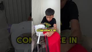 LangLang made a super cool watermelon sofa #funny #amazing #comedyvideos