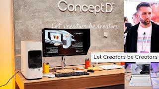 Acer ConceptD – линейка мониторов и ноутбуков для создателей контента