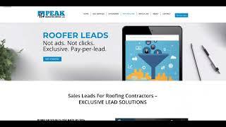 Guaranteed Roofing Leads | Affordable Leads For Roofers