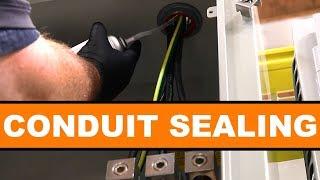 Conduit Sealing Instruction for Type 3R Enclosures.