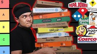 What is the Best Fast Food PIZZA?? (Tier list - Dominos, Papa John's, Hungry Howie's...)