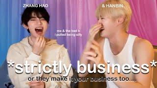 ZB1 ZHANG HAO & HANBIN in a strictly business relationship *intensified*