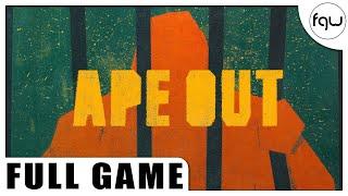 APE OUT Gameplay Walkthrough FULL GAME (PC 4K 60FPS) - No Commentary