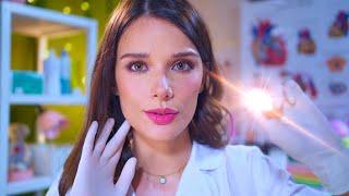 ASMR Cozy Cranial Nerve and Ear Exam - Roleplay for Sleep