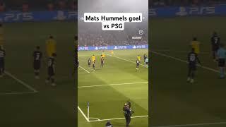 MATS HUMMELS GOAL VS PSG | FROM THE STANDS