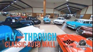 Drone Flies Through a Multimillion-Dollar Car Collection!