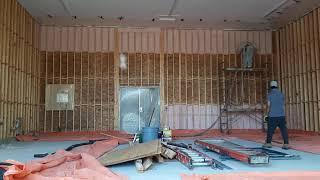 Commercial Spray Foam Insulation Project 2021 -  Reitzel Insulation 519-886-6100 - Kitchener On