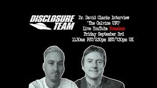 Dr  David Clarke 'The Calvine UFO' Interview with Vinnie