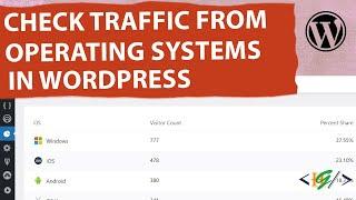 How to Check Traffic from Different Operating System in WordPress | Windows | iOS | Android | OS