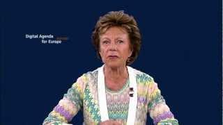 Neelie Kroes on the EU Open Data Strategy