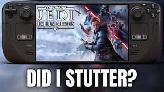 Jedi Fallen Order on Steam Deck OLED is...